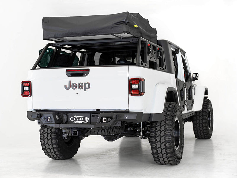 ADD OFF-ROAD Stealth Fighter Rear Bumper for 20-24 Jeep Gladiator JT