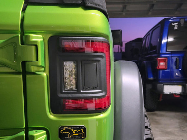ORACLE Lighting Flush Mount LED Tail Lights (Pair) for 18-up Jeep
