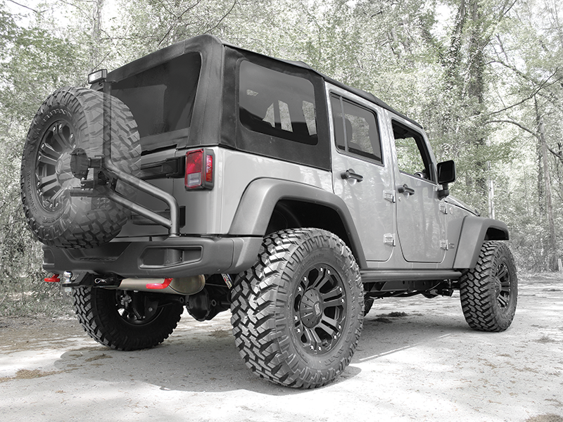 AEV Rear Tire Carrier Upgrade for COD and Moab for 12-18 Jeep Wrangler JK & JK Unlimited
