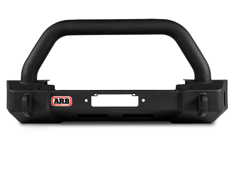 ARB Deluxe Stubby Front Bumper for 18-up Jeep Wrangler JL and 20-up Gladiator JT