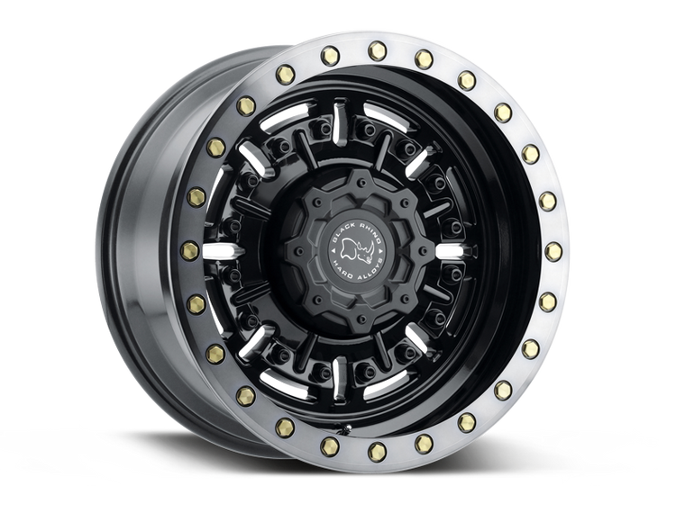 BLACK RHINO “ABRAMS” Wheel for 07-up Jeep Wrangler JK, JL & Gladiator JT