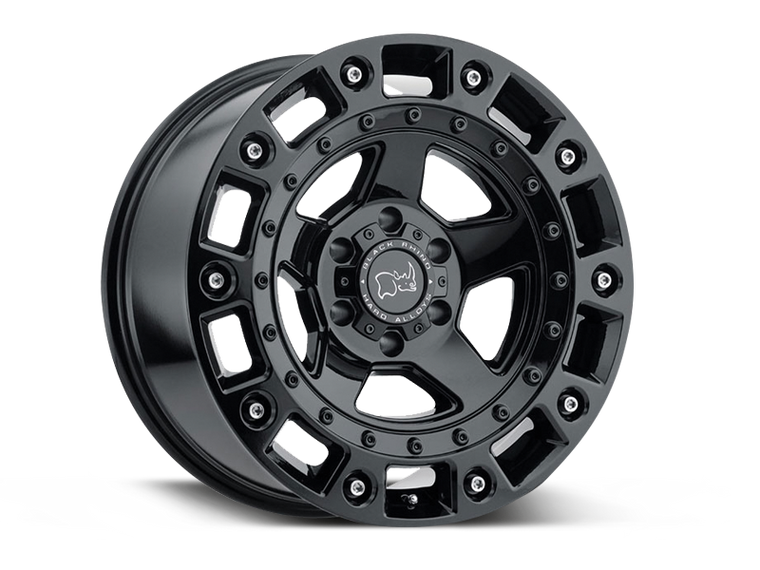 BLACK RHINO “CINCO” Wheel for 07-up Jeep Wrangler JK, JL & Gladiator JT