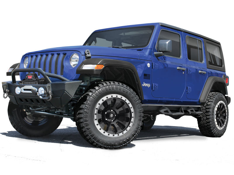 SMITTYBILT Gen2 XRC Front Bumper for 18-up Jeep Wrangler JL and JL Unlimited