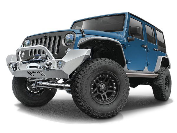 GENRIGHT OFFROAD Fortec Full Front Bumper with 2