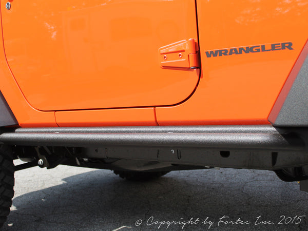 MOPAR Enhanced Rock Rails with Tubular Rub Rails, Pair, Textured