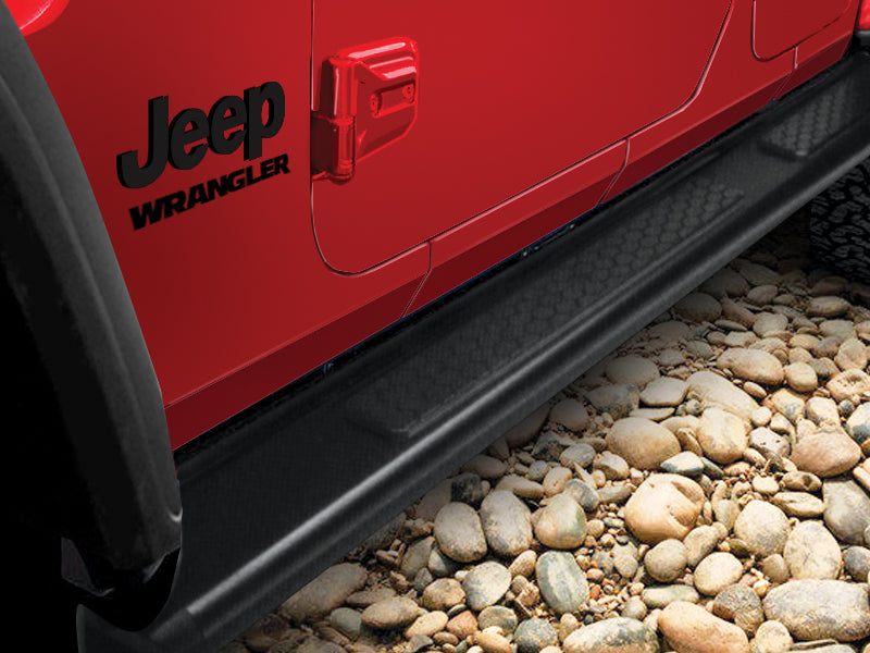 MOPAR Tubular Side Step Kit for 18-up Jeep Wrangler JL & JL Unlimited