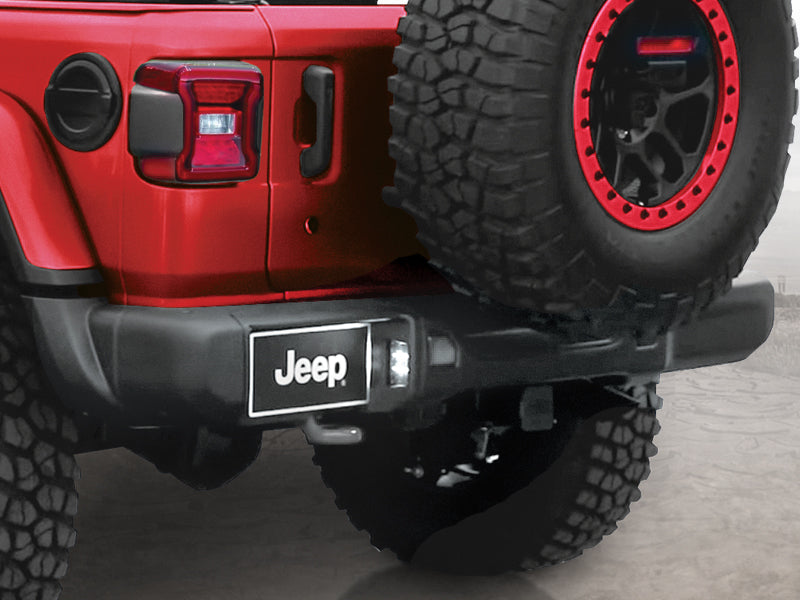 MOPAR Rubicon Steel Rear Bumper for 18-up Jeep Wrangler JL & JL Unlimited