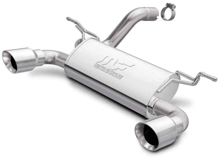 MAGNAFLOW Dual Exhaust System, Stainless for 18-up Jeep Wrangler JL & JL Unlimited