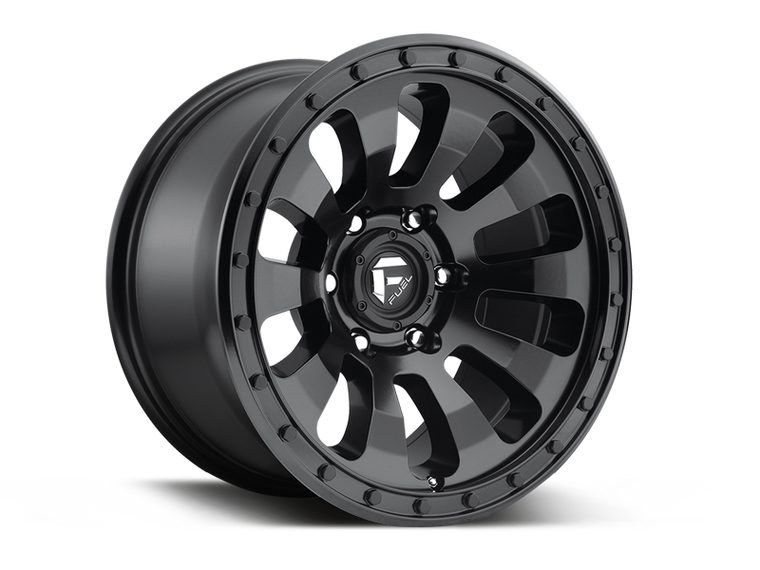 FUEL D630 “TACTIC” Wheel in Satin Black for 07-up Jeep Wrangler JK, JL & JT Gladiator