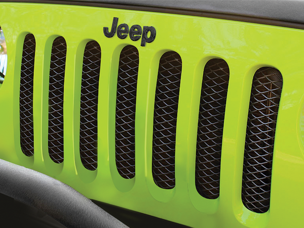 RUGGED RIDGE Mesh Grille Insert Screen for 07-18 Jeep Wrangler JK