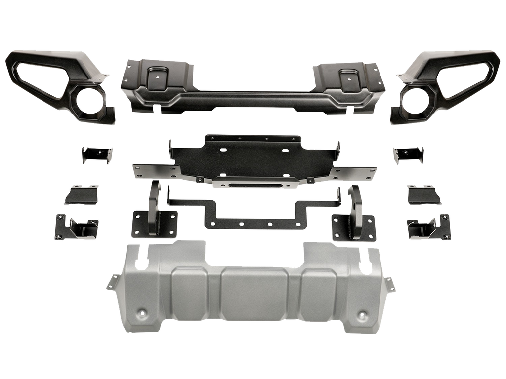 RUGGED RIDGE Venator Front Bumper for 18-up Jeep Wrangler JL & JL Unlimited and 20-up Gladiator JT