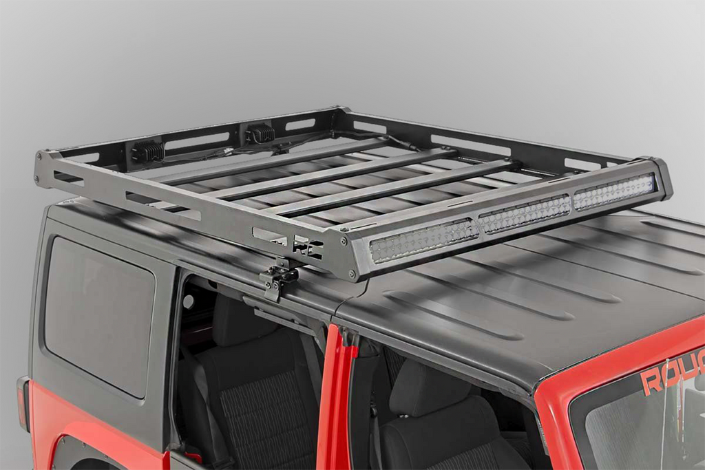 ROUGH COUNTRY Roof Rack for 07-18 Jeep Wrangler JK and JK Unlimited