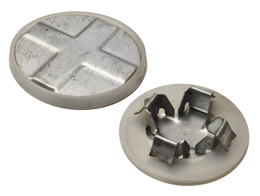 KEY-PARTS 1.5" Steel Floor Plug, With Gasket, Set of 2PCS for 84-01 Jeep Cherokee XJ