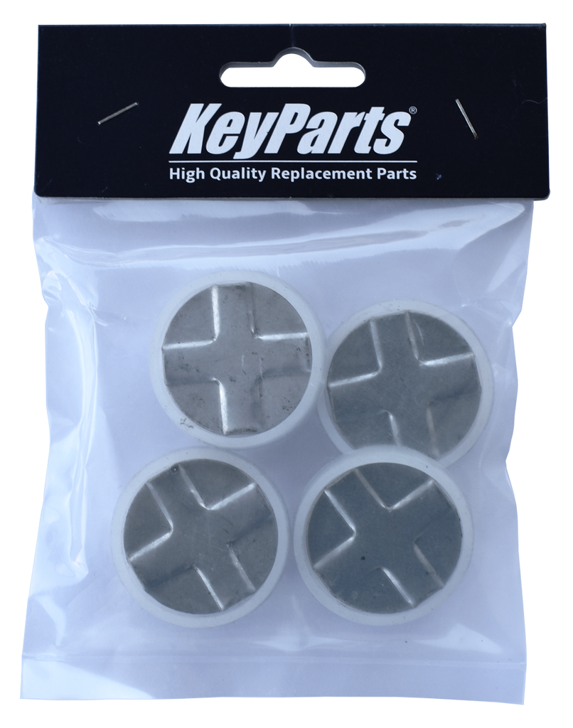 KEY-PARTS 1" Steel Floor Plug, With Gasket, Set of 4PCS for 84-95 Jeep Cherokee XJ & Wrangler YJ
