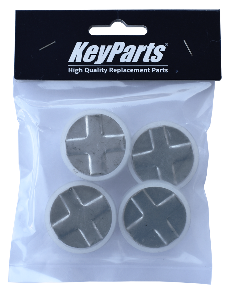 KEY-PARTS 1" Steel Floor Plug, With Gasket, Set of 4PCS for 84-95 Jeep Cherokee XJ & Wrangler YJ