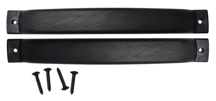 KEY-PARTS Interior Door Pulls, 2 w/ Screws for 97-06 Jeep Wrangler TJ