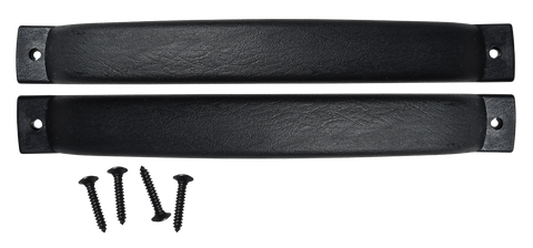 KEY-PARTS Interior Door Pulls, 2 w/ Screws for 97-06 Jeep Wrangler TJ