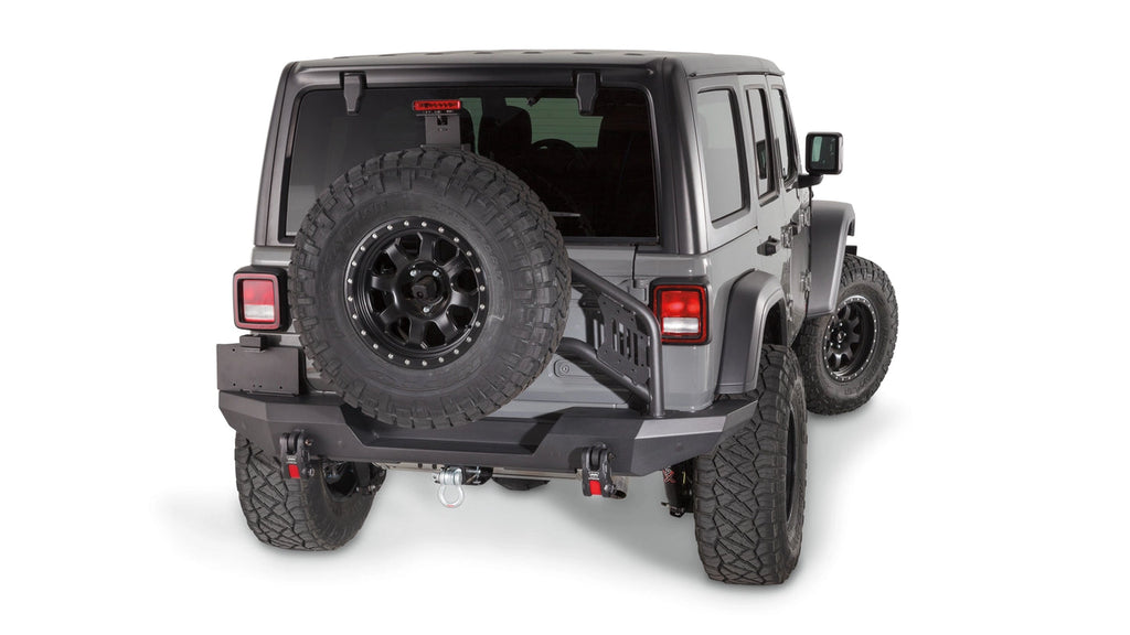 WARN Elite Rear Bumper for 18-up Jeep Wrangler JL & JL Unlimited