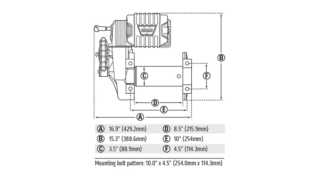 WARN M8274 Classic Winch
