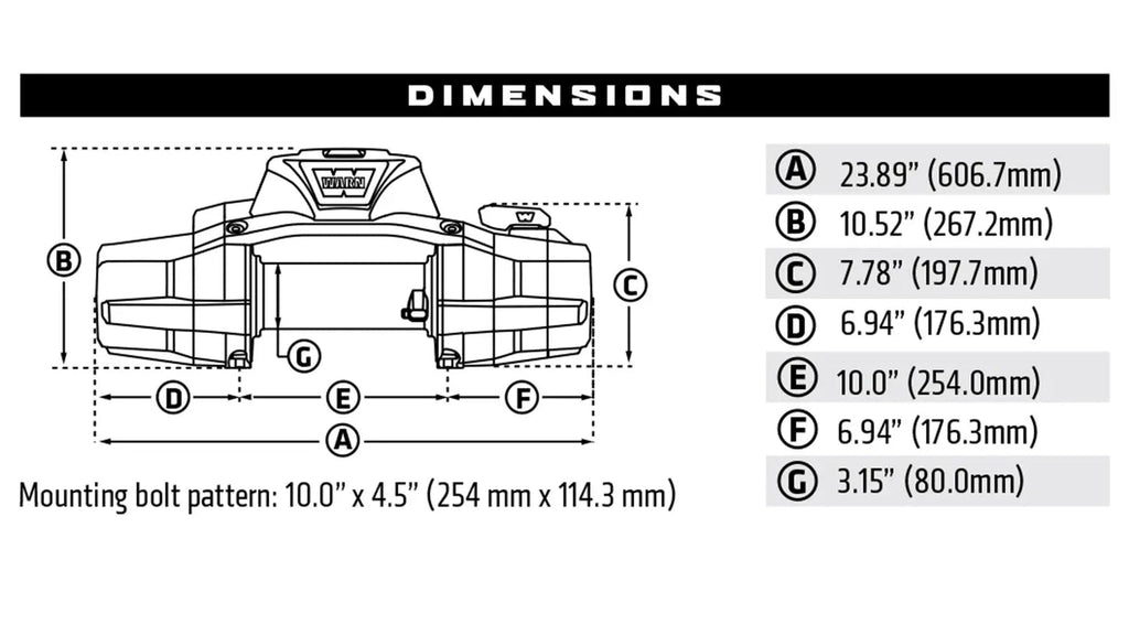 WARN XP Series Winches