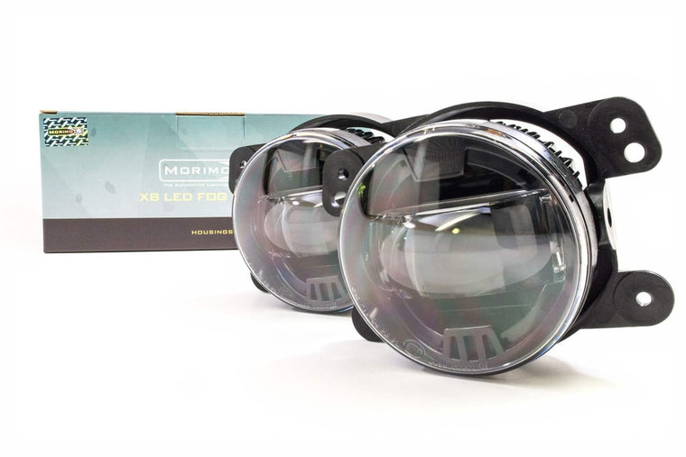 MORIMOTO XB LED Factory Replacement Fog Lights, Pair for 07-18 Jeep Wrangler JK & JK Unlimited