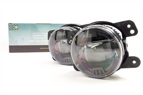 MORIMOTO XB LED Factory Replacement Fog Lights, Pair for 07-18 Jeep Wrangler JK & JK Unlimited