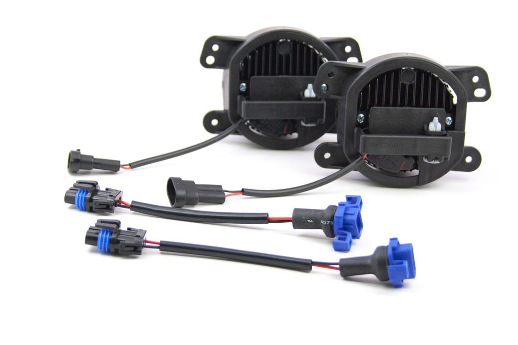 MORIMOTO XB LED Factory Replacement Fog Lights, Pair for 07-18 Jeep Wrangler JK & JK Unlimited