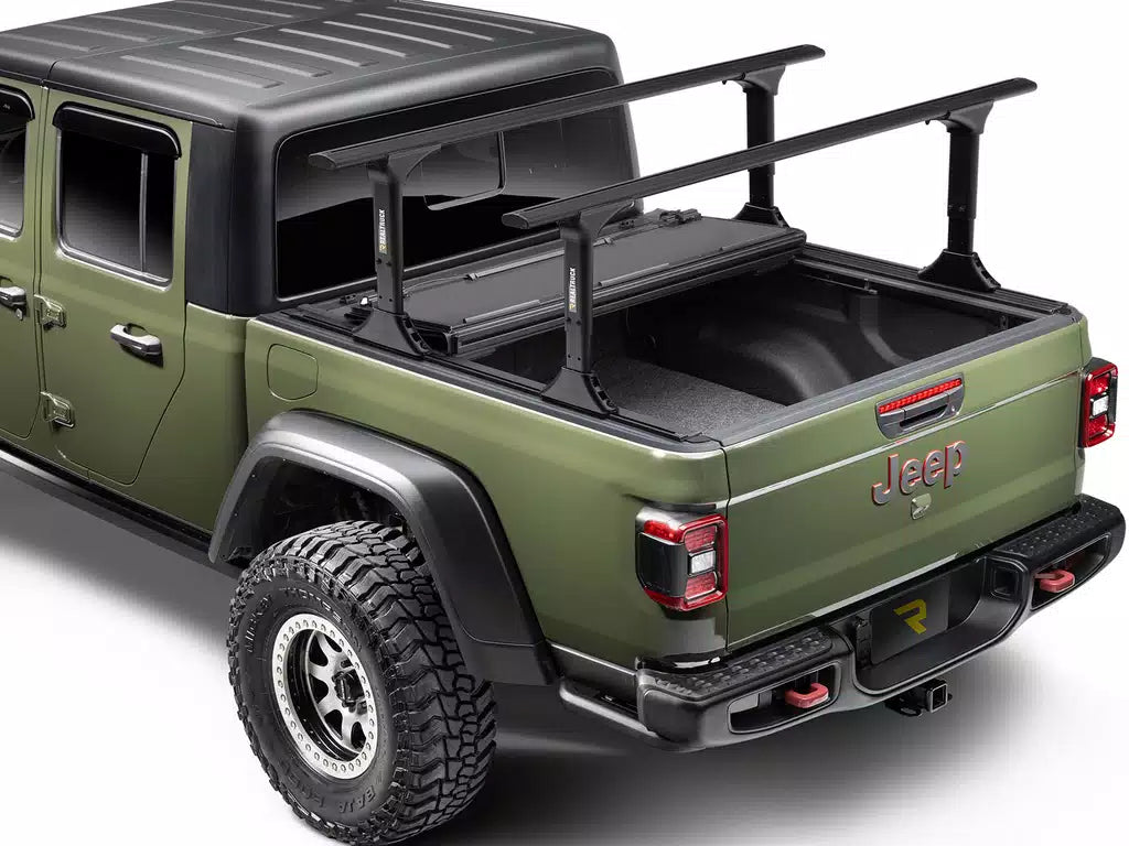 BAKFLIP MX4 TS Hard Folding Tonneau Cover w/ T-Slot Rails for Jeep Gladiator JT
