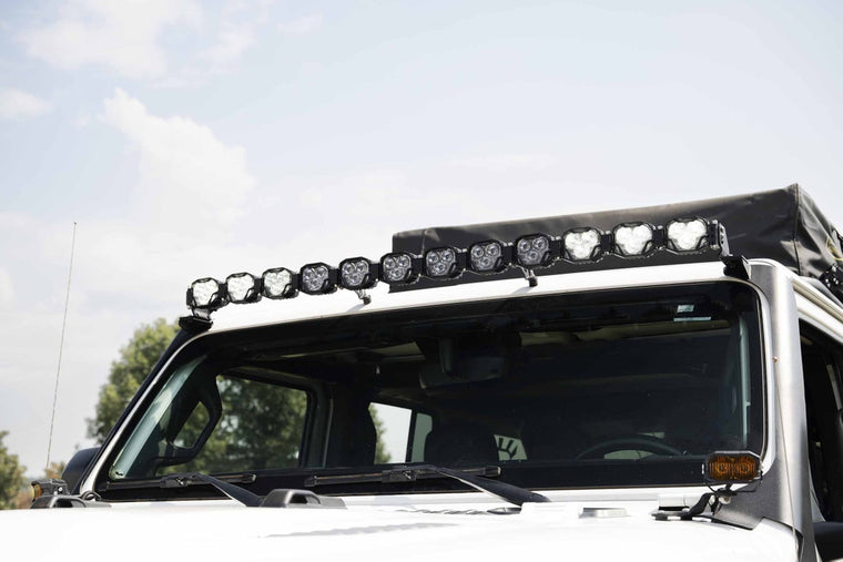 MORIMOTO 4BANGER Light Bar System for 18-up Jeep Wrangler JL & 20-up Gladiator JT