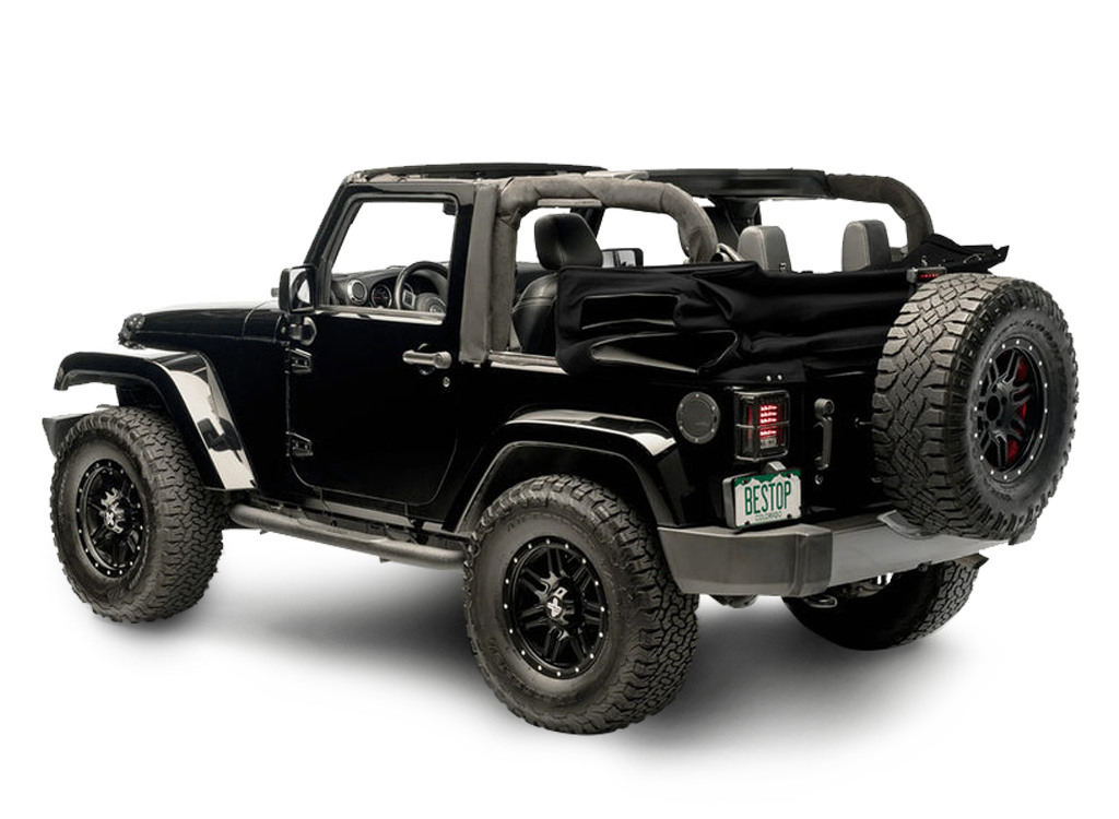 BESTOP eTop / Power Soft Top for 2018-up Jeep Wrangler JL & JLU