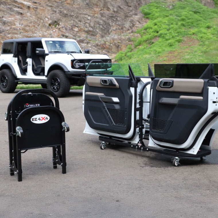 EZ4x4 Aluminum Folding Door Cart for 2021-up Ford Bronco