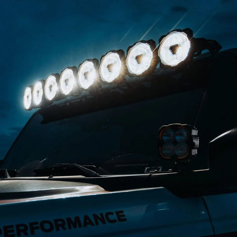 KC HiLiTES 50" Gravity TITAN LED 8-Light Bar System for 21-up Ford Bronco