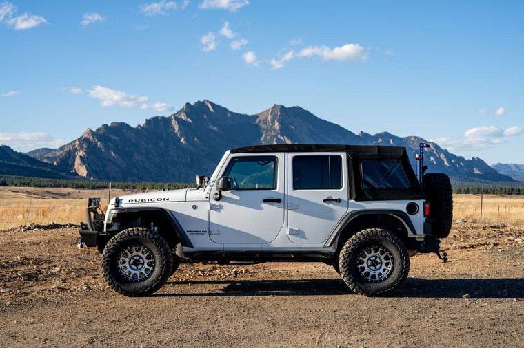 BESTOP eTop / Power Soft Top for 2007-2018 Jeep Wrangler JKU