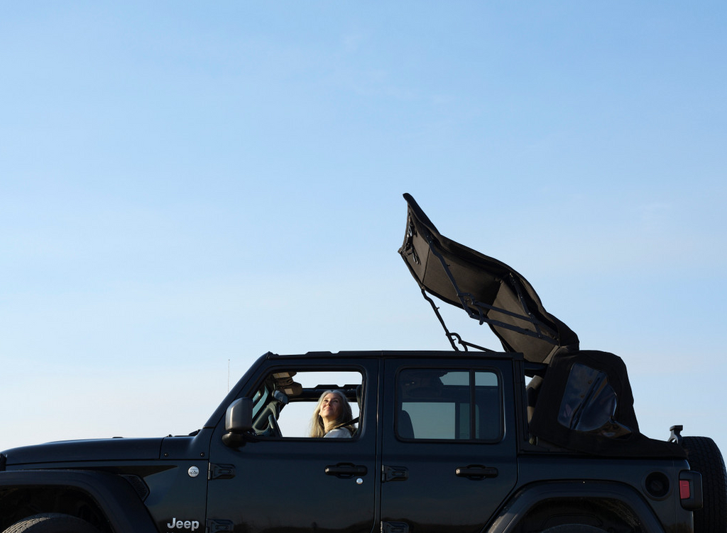 BESTOP eTop / Power Soft Top for 2007-2018 Jeep Wrangler JKU