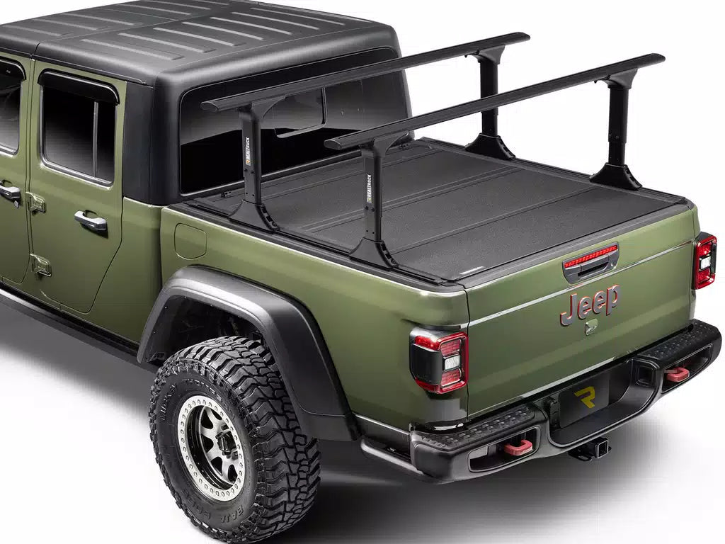 BAKFLIP MX4 TS Hard Folding Tonneau Cover w/ T-Slot Rails for Jeep Gladiator JT