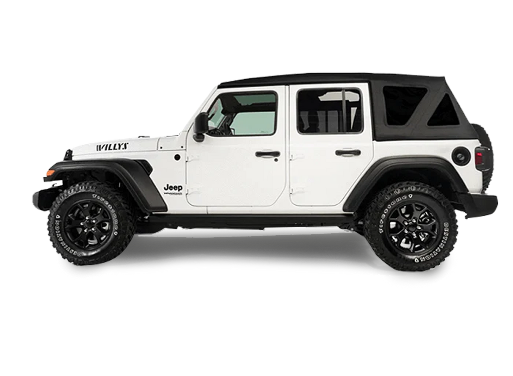 BESTOP eTop / Power Soft Top for 2018-up Jeep Wrangler JL & JLU