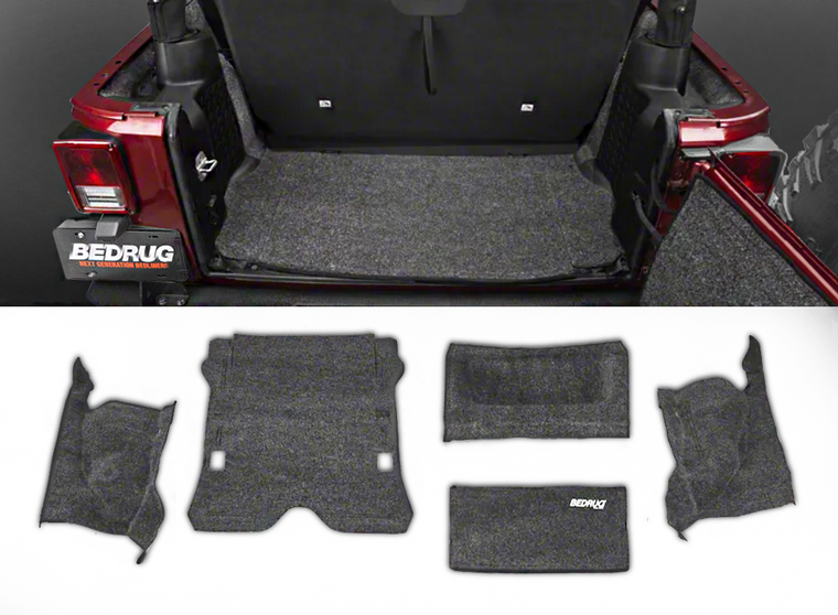 BEDRUG Floor Liner Kits for 07-18 Jeep Wrangler JK & JK Unlimited