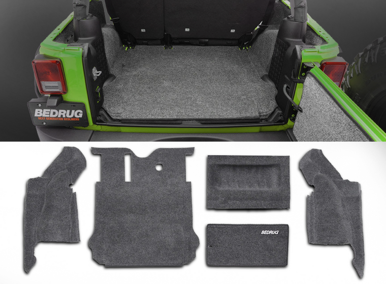 BEDRUG Floor Liner Kits for 07-18 Jeep Wrangler JK & JK Unlimited