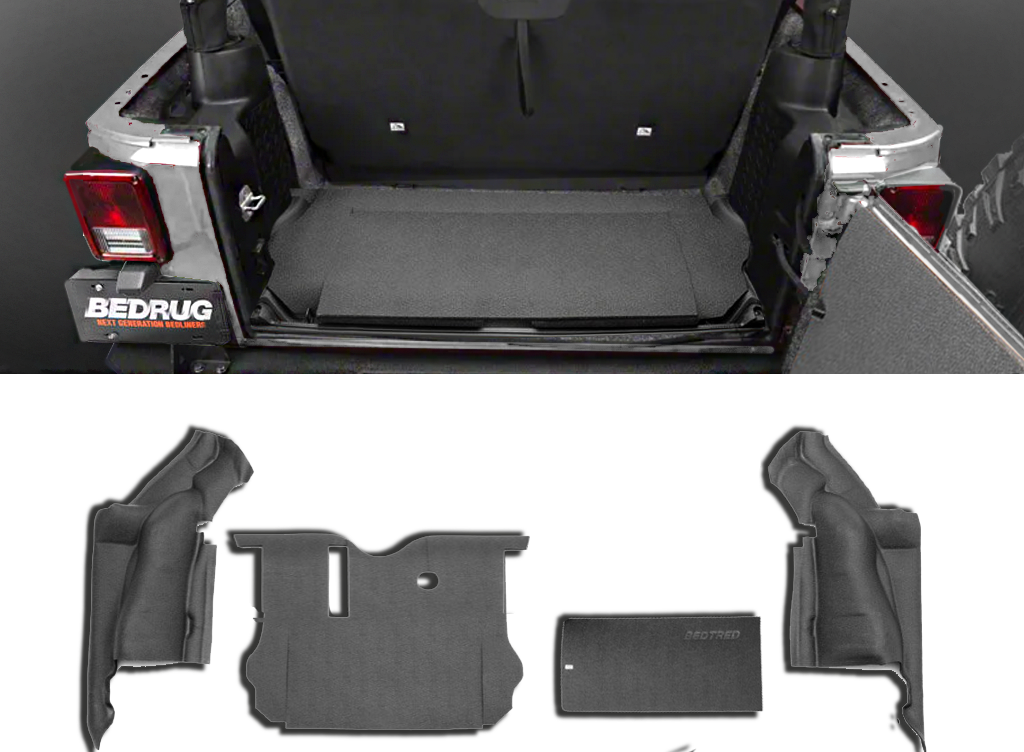 BEDTRED  Floor Liner Kits for 11-18 Jeep Wrangler JK & JK Unlimited