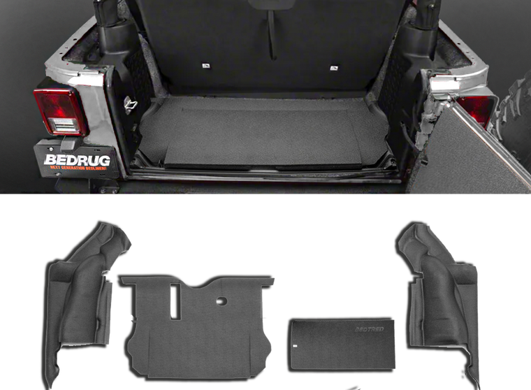 BEDTRED  Floor Liner Kits for 11-18 Jeep Wrangler JK & JK Unlimited
