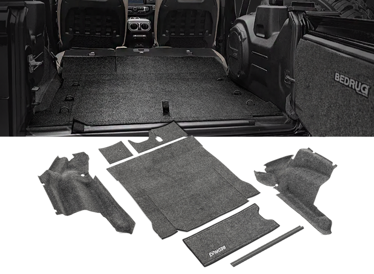 BEDRUG Floor Liner Kits for 18-up Jeep Wrangler JL & JL Unlimited