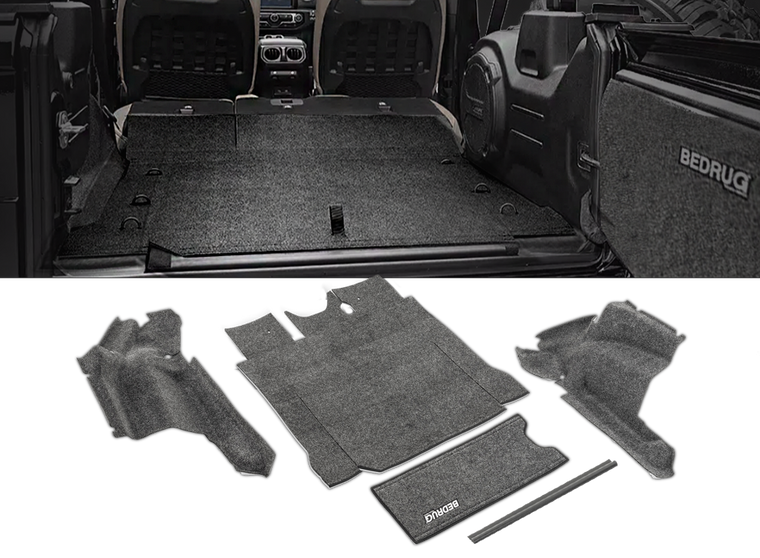 BEDRUG Floor Liner Kits for 18-up Jeep Wrangler JL & JL Unlimited