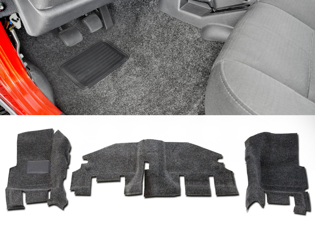 BEDRUG Floor Liner Kits for 97-06 Jeep Wrangler TJ