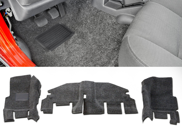 BEDRUG Floor Liner Kits for 97-06 Jeep Wrangler TJ