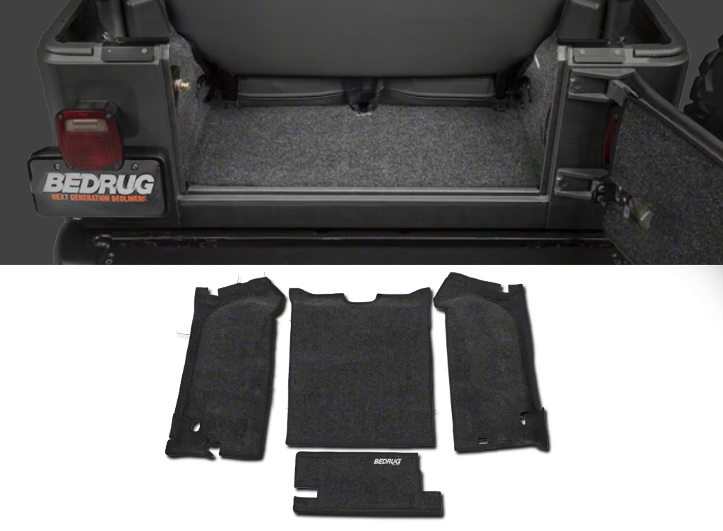 BEDRUG Floor Liner Kits for 97-06 Jeep Wrangler TJ
