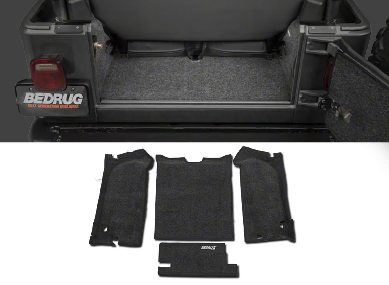 BEDRUG Floor Liner Kits for 97-06 Jeep Wrangler TJ