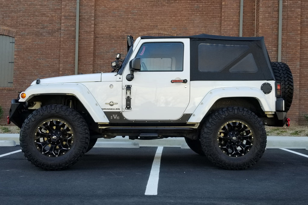 BESTOP OEX Replace-A-Top with Tinted Windows Soft Top in Black Diamond for 07-18 Jeep Wrangler JK & JK Unlimited