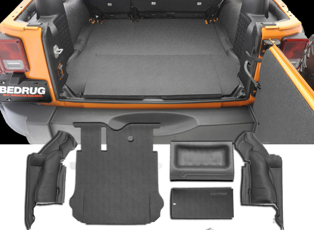 BEDTRED  Floor Liner Kits for 11-18 Jeep Wrangler JK & JK Unlimited