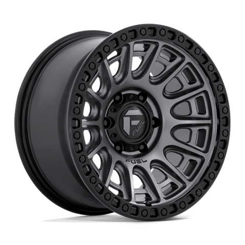 FUEL Wheel D835 CYCLE - 20x9" - 5X127 5X5.0, Offset +1mm, Gunmetal Black for 07-up Jeep Wrangler JK, JL and Gladiator JT