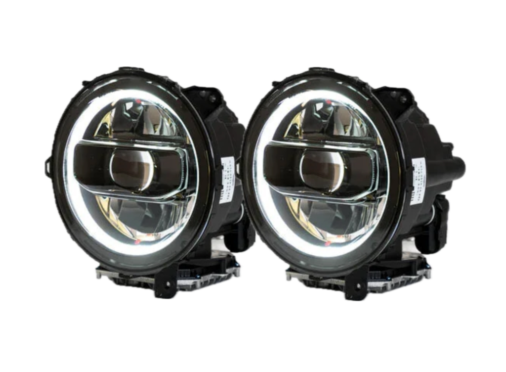 DV8 LED Headlights for 18-up Jeep Wrangler JL and 20-up Gladiator JT